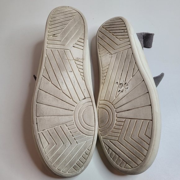 Dolce Vita Gray Suede Slip on Sneakers Size Women's 8.5 - Picture 9 of 11